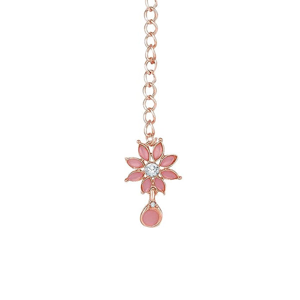 Diamond Necklace Jewellery Set for Women with Earrings and Maang Tikka for Wedding VitansEthnics