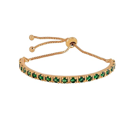 Gold Plated Handcrafted Bracelet For Women VitansEthnics