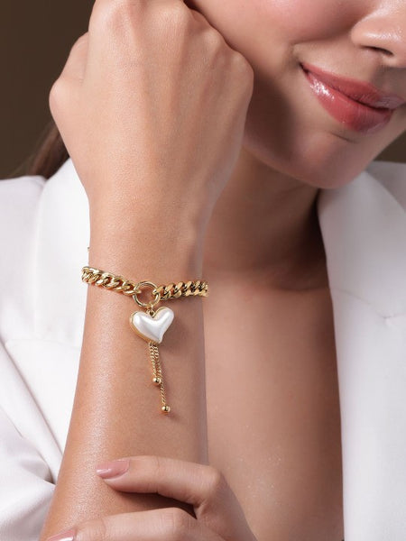 Gold-Plated Hand Painted Bangle-Style Bracelet (Copy) VitansEthnics