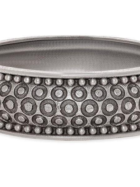 Oxidised Silver-Plated Multi-Layered Chain Bracelet with Silver Bells (Copy) VitansEthnics
