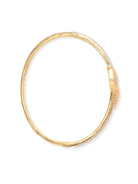 Gold Plated Stainless Steel Tarnish-Free Waterproof Chunky Heart Charm Bracelet (Copy) VitansEthnics