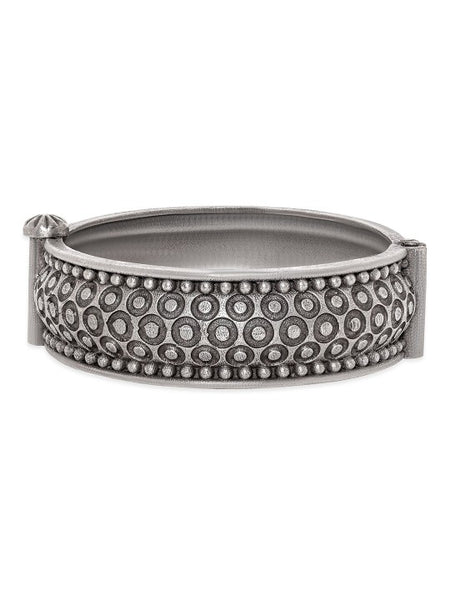 Oxidised Silver-Plated Multi-Layered Chain Bracelet with Silver Bells (Copy) VitansEthnics
