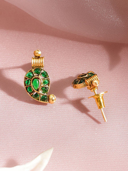 Women Gold Plated Enamel Beaded Traditional Jewellery Set VitansEthnics