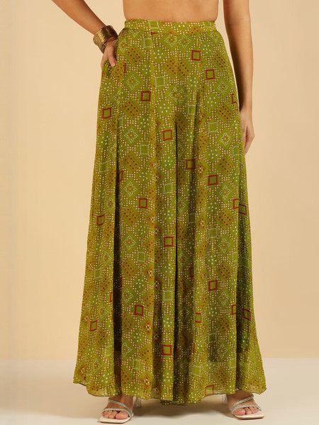 Women Ethnic Motifs Printed Kurta with Sharara Set VitansEthnics