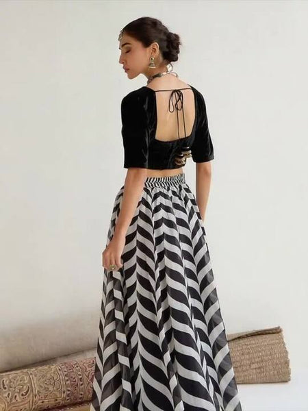 Embellished Sequinned Ready to Wear Lehenga Choli VitansEthnics