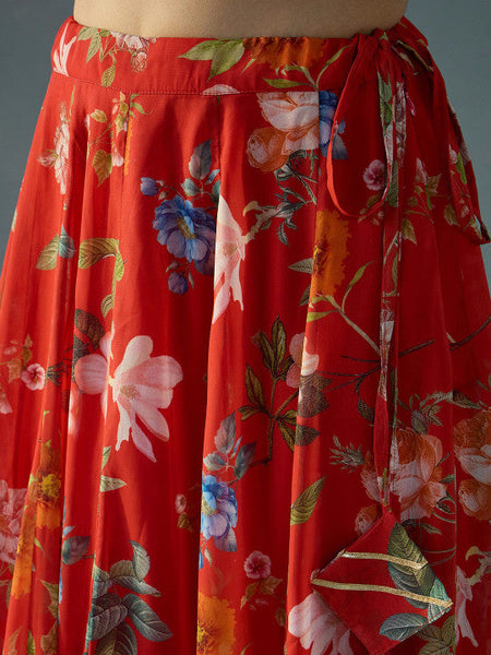 Women Printed Ready to Wear Lehenga Choli VitansEthnics