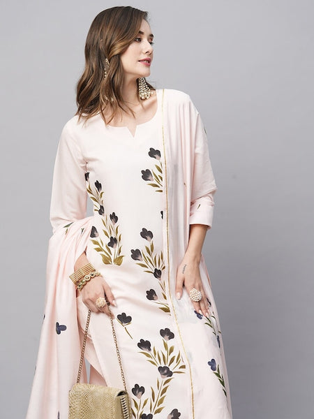 Copy of Women Ethnic Motifs Printed Regular Kurta With Trousers & Dupatta VitansEthnics