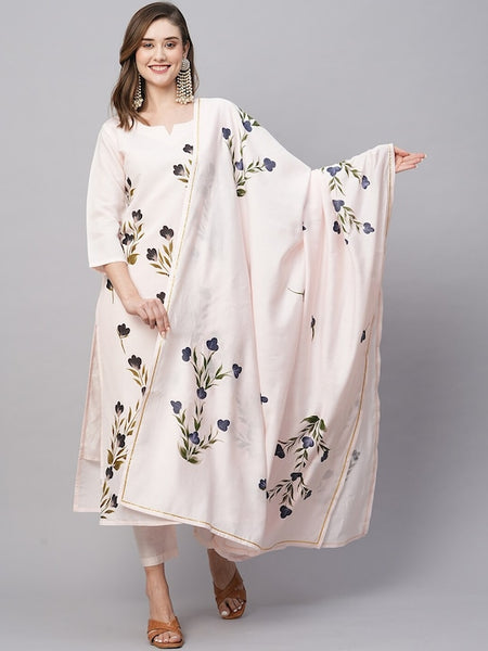Copy of Women Ethnic Motifs Printed Regular Kurta With Trousers & Dupatta VitansEthnics