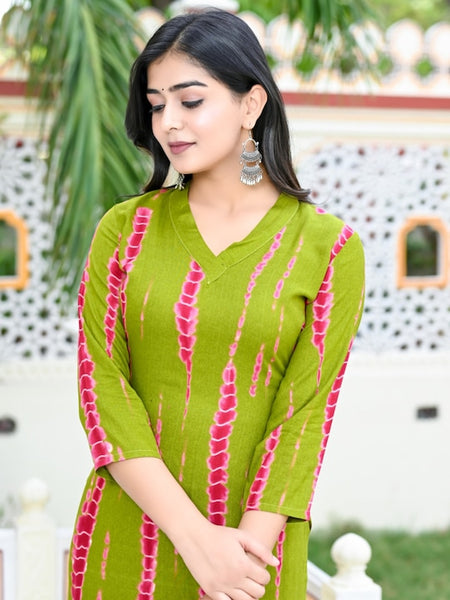 Copy of Women Yoke Design Thread Work Pure Cotton Kurta With Trousers & Dupatta VitansEthnics