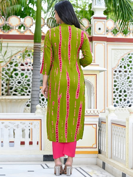 Copy of Women Yoke Design Thread Work Pure Cotton Kurta With Trousers & Dupatta VitansEthnics