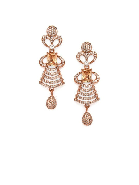 Women Gold-Plated Emerald Stone-Studded Statement Jewellery Set (Copy) VitansEthnics