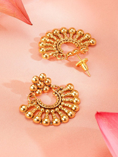 Women 18k Gold Plated Beaded Jewellery Set VitansEthnics