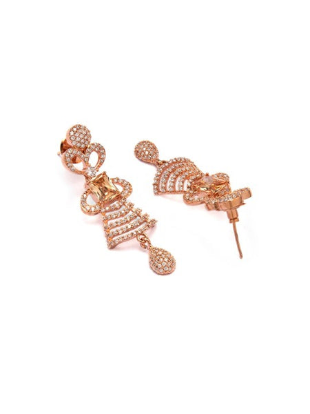 Women Gold-Plated Emerald Stone-Studded Statement Jewellery Set (Copy) VitansEthnics