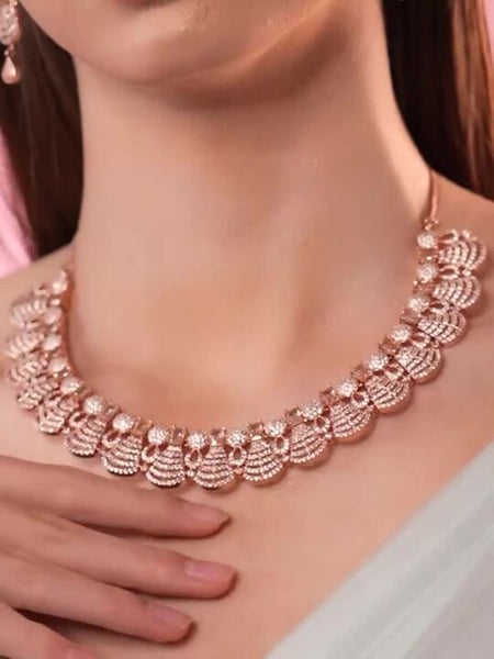 Women Gold-Plated Emerald Stone-Studded Statement Jewellery Set (Copy) VitansEthnics