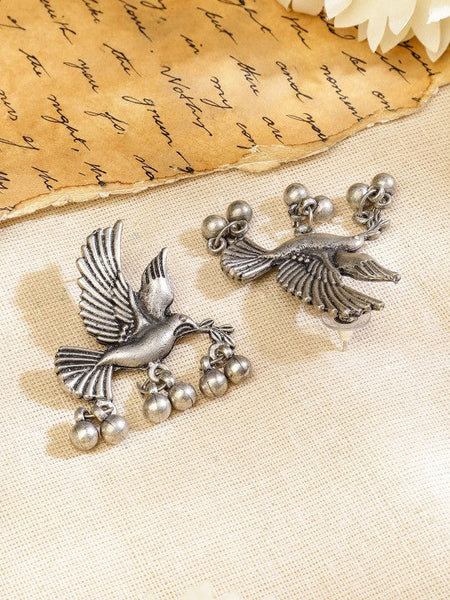 Women Silver-Plated Traditional Vinatge Jewellery Set VitansEthnics