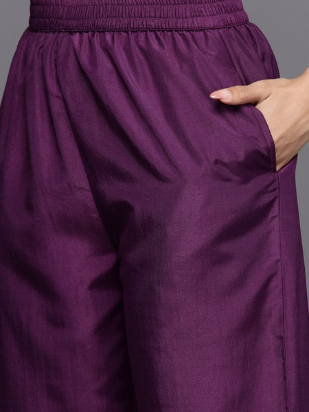 Women Floral Printed Kurta With Trousers & Dupatta Set