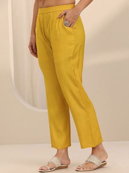 Floral Embroidered V-Neck Schiffli Straight Kurta With Trousers & Dupatta Set VitansEthnics