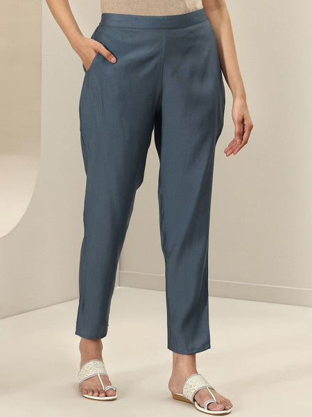 Women Pleated Kurta with Trousers & With Dupatta Indian Suit Set VitansEthnics