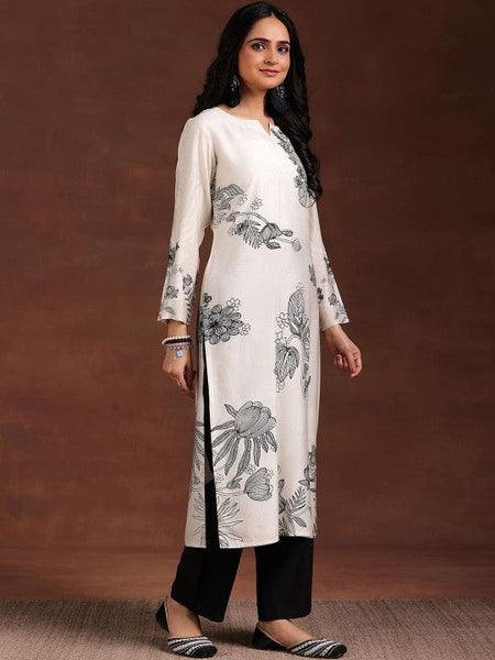 Women Floral Printed Regular Kurta with Trousers & With Dupatta Set VitansEthnics