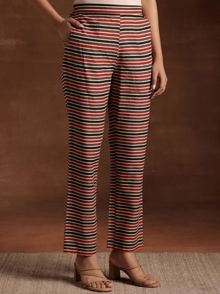 Women Ethnic Motifs Printed Gotta Patti Pure Cotton Kurta with Trousers & Dupatta