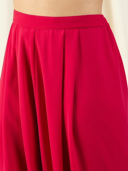 Short Kurti With Low Crotch Dhoti Pants Set vitansethnics