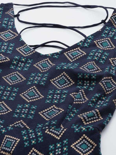 Designer Backless Kurti Set For Women vitansethnics