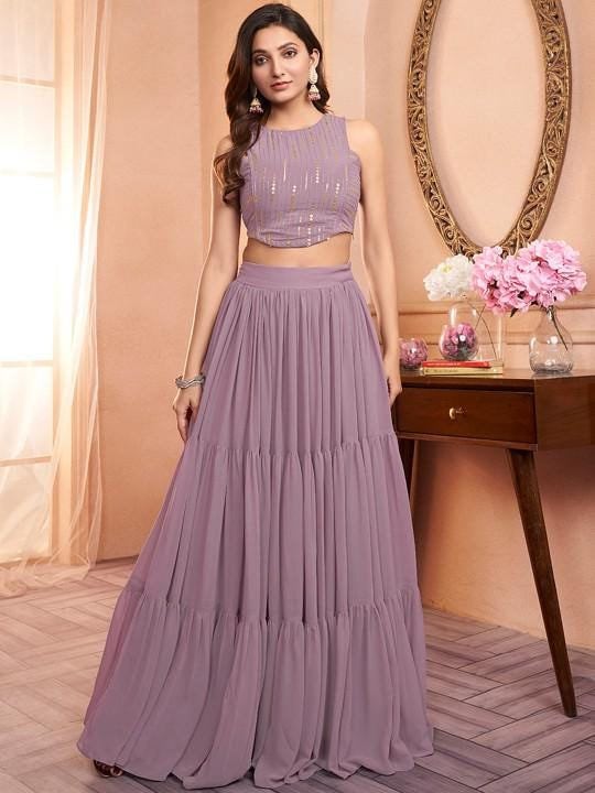 Crop top and skirt indian outfit online