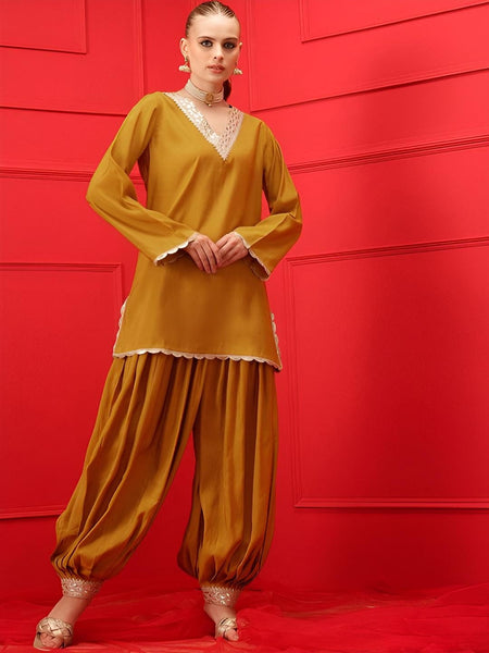 Lace Detailing Straight Kurta With Patiala Pants For Women, Tunic With Palazzo, Indian Dress, Party Wear Indo Western Outfit, Kurti Set VitansEthnics