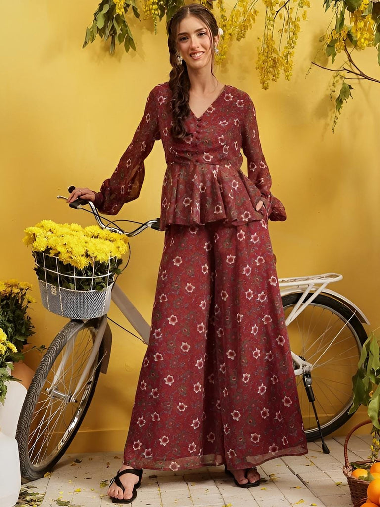 peplum indian dress Peplum Top Salwar Kameez - Fusion Fashion with a Twist