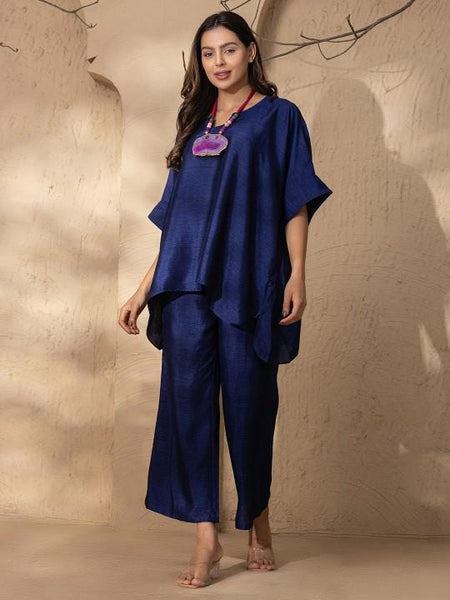 Kaftan Top with Palazzo Coord Set For Women, Tunic With Trousers, Indian Dress, Party Indo Western Outfit, Wedding Guest Kaftan Co-ord Set12 VitansEthnics