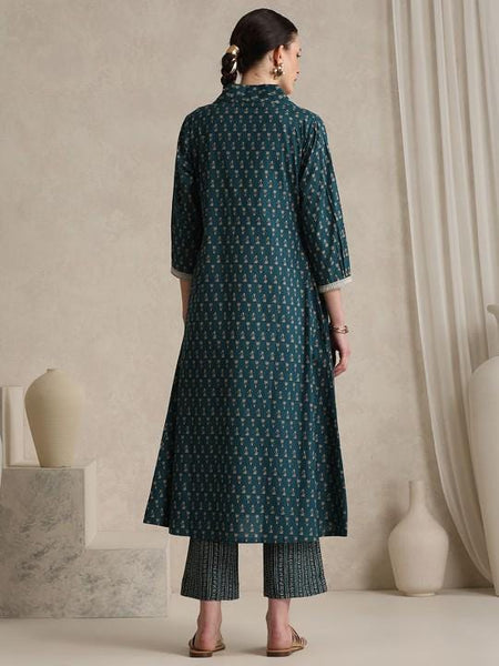 Printed Kurti With Trousers & Jacket Co-Ords Set For Women, Tunic with Palazzo Shrug Set, Indo Western Outfit, Ethnic Indian Dress24 EtsyImport