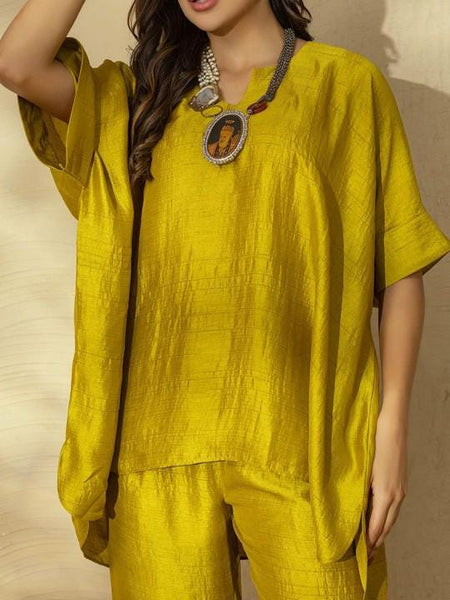 Kaftan Top with Palazzo Coord Set For Women, Tunic With Trousers, Indian Dress, Party Indo Western Outfit, Wedding Guest Kaftan Co-ord Set12 VitansEthnics