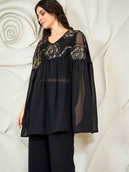 Embellished Top With Palazzo Set for Women, Coord Set, Ethnic Indian Dress, Wedding Guest Indo Western Outfit, Party Wear Fusion Outfit27 EtsyImport