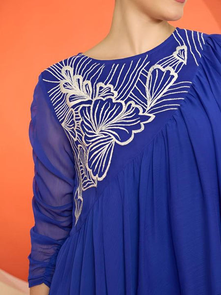 Embroidered Top With Palazzo Set for Women, Coord Set, Festival Outfit, Ethnic Indian Dress, Party Indo Western Outfit, Kaftan Kurti Set13 EtsyImport