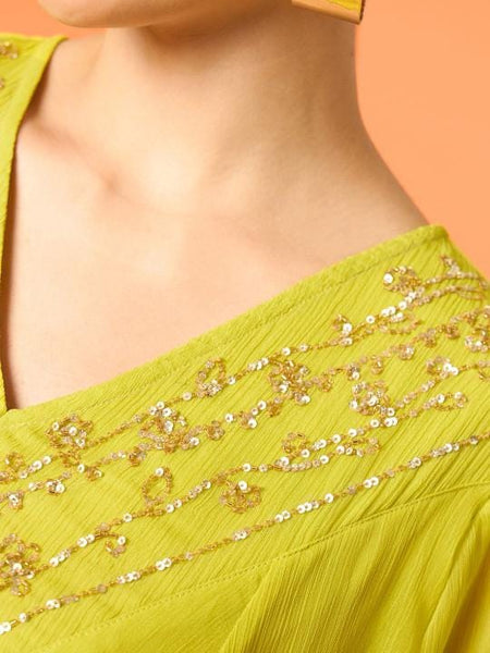 Embellished Asymmetric Top With Palazzo Set For Women, Party Wear Kurti Set, Indo Western Outfit, Ethnic Indian Dress, Wedding Guest Outfit1 EtsyImport