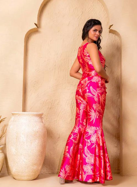 Printed Peplum Top With Palazzo Pants for Women, Coord Set, Festival Outfit Ethnic Indian Dress, Wedding Guest Indo Western Outfit18 EtsyImport