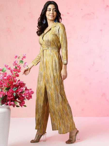 Printed Jumpsuit For Women, Indian Jumpsuit, Indian One Piece Dress, Indo Western Outfit, Fusion Outfit32 EtsyImport