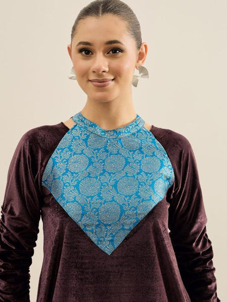 Women Velvet Tunic With Palazzo Set Coord Set VitansEthnics