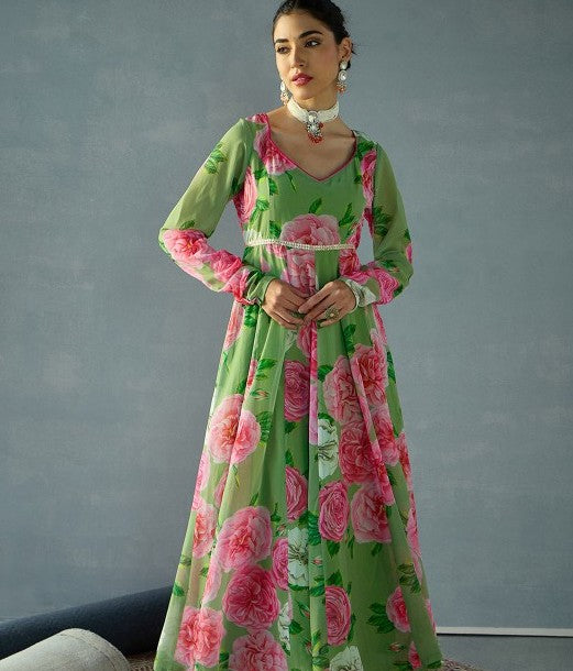 sachin and babi light blue dress Best Casual Anarkali Dress in Delhi NCR