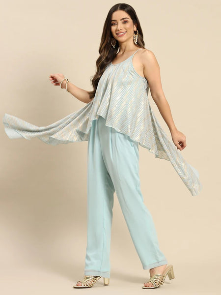 Asymmetric Drape Jumpsuit vitansethnics