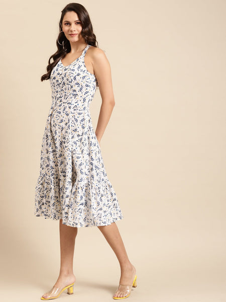 Strappy flared dress VitansEthnics
