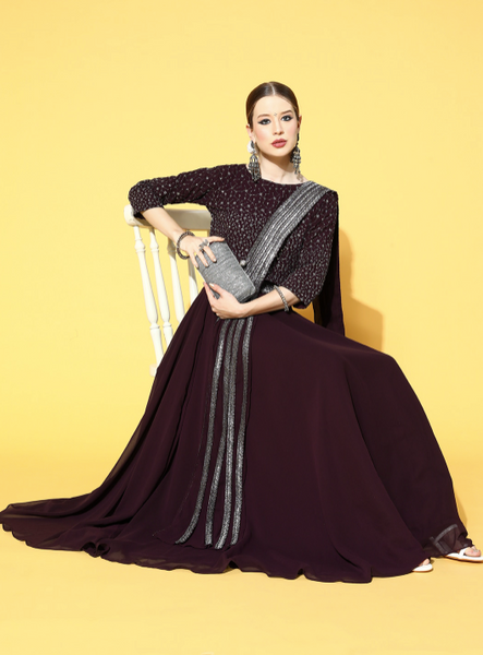 Embroidered Ready to Wear Lehenga Choli with Dupatta vitansethnics