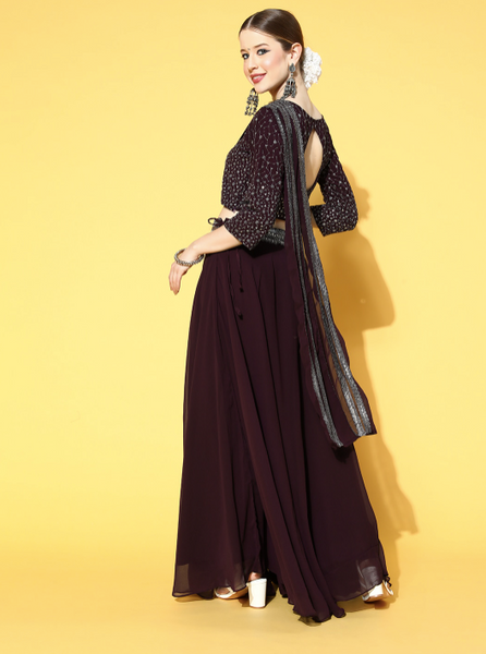 Embroidered Ready to Wear Lehenga Choli with Dupatta vitansethnics