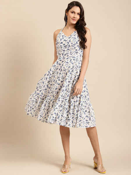 Strappy flared dress VitansEthnics