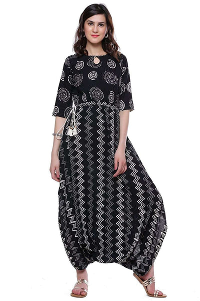 Cotton Dhoti Jumpsuit vitansethnics