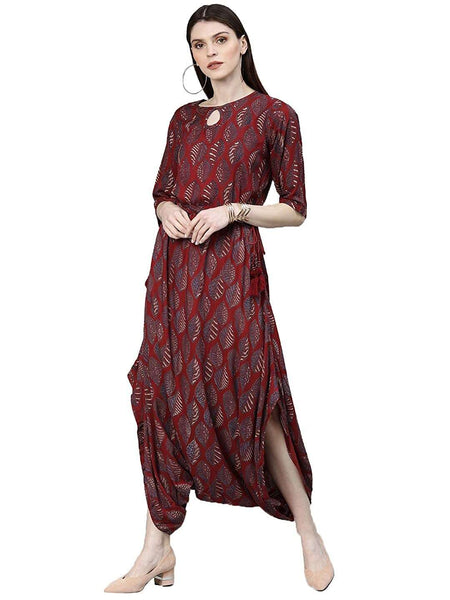 Cotton Dhoti Jumpsuit vitansethnics