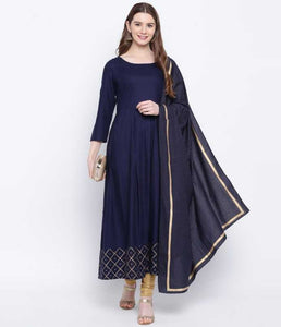 Anarkali Kurta With Dupatta Set vitansethnics