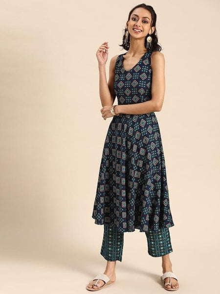 Designer Backless Kurti Set For Women vitansethnics