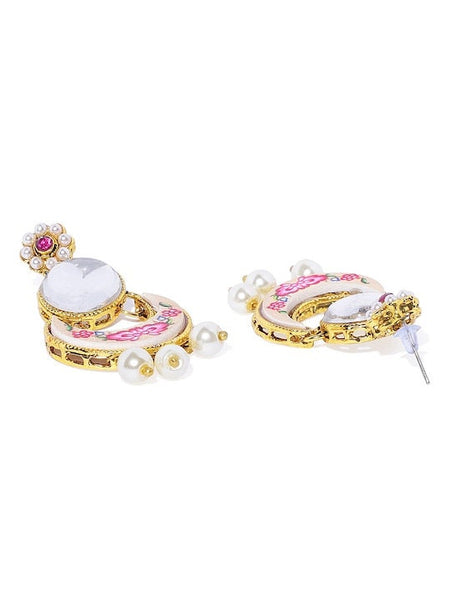 Gold-Toned Kundan Mesmerising Traditional Jewellery Set VitansEthnics