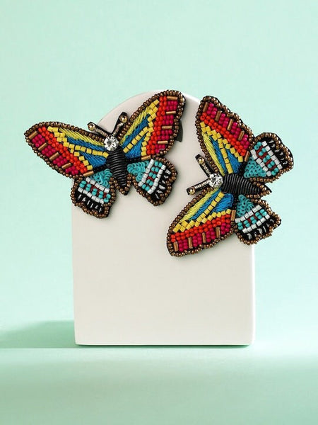 Multicolored Contemporary Ear Cuff Earrings VitansEthnics
